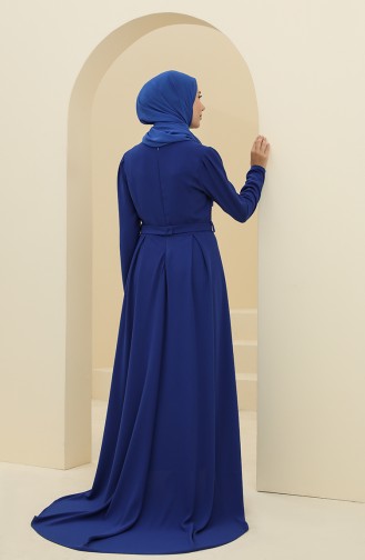 Habillé Hijab Blue roi 6053-03