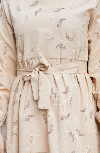 Robe Hijab Beige 1020-05