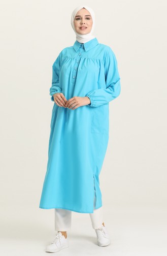 Turquoise Tuniek 21Y8222A-05