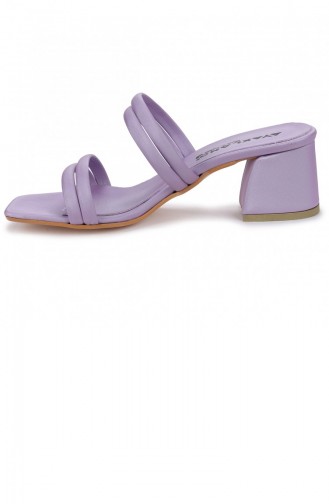 Lilac Summer slippers 21YTERAYK000009_Lila