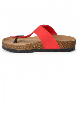 Red Summer slippers 21YTERAYK000003_KR