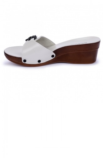 Ceyo Comfort 9927 Günlük Anatomik Bayan Terlik Bej