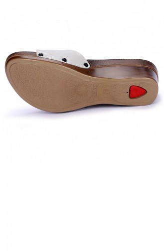 Ceyo Comfort 9927 Günlük Anatomik Bayan Terlik Bej
