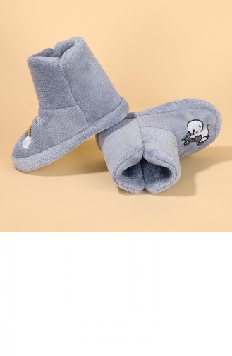 Kiko Kids 126 At Okul Kreş Kız Çocuk Ev Botu Panduf Gri