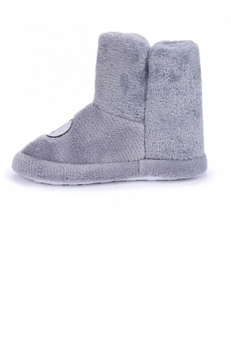 Kiko Kids 126 At Okul Kreş Kız Çocuk Ev Botu Panduf Gri