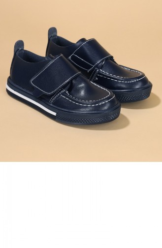 Navy Blue Children`s Shoes 20KGUNKIK000001_C