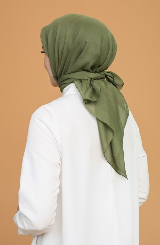 وشاح أخضر كاكي باهت 90133-13