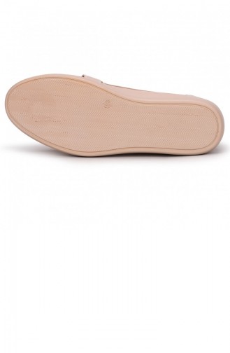 Beige Damen Ballerinas 21YBABWOGGO0067_P0003