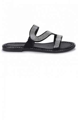 Black Summer slippers 21YTERWOGGO0032_01