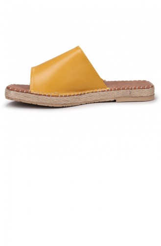 Mustard Summer Slippers 21YTERWOGGO0045_P0008