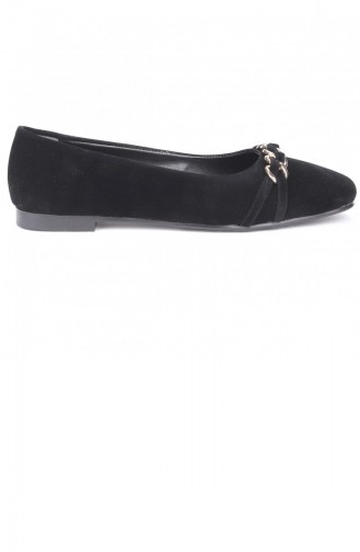 Schwarz Damen Ballerinas 21YBABWOGGO0032_16