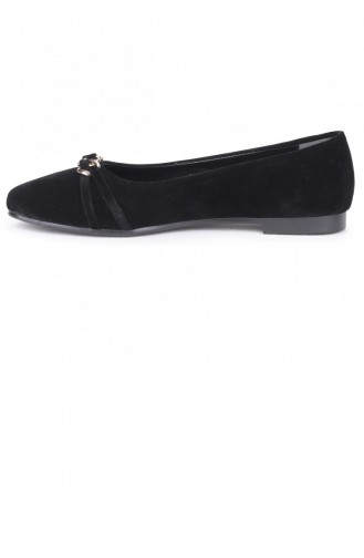 Schwarz Damen Ballerinas 21YBABWOGGO0032_16