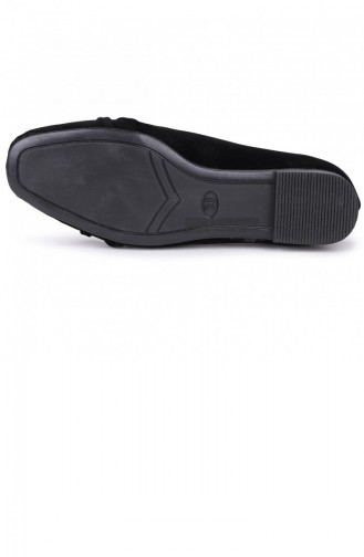 Schwarz Damen Ballerinas 21YBABWOGGO0032_16