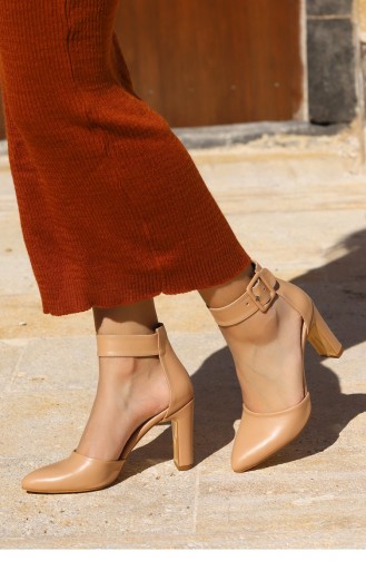 Skin Color Summer Sandals 21YSANWOGGO0002_TE