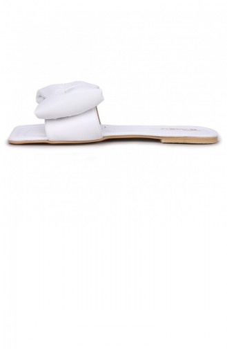 White Summer slippers 21YTERWOGGO0041_P02