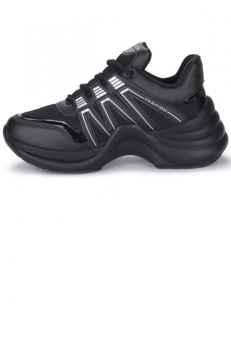 أحذية رياضية أسود 21YSPORWOGGO012_B