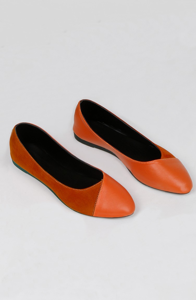 ballerine orange
