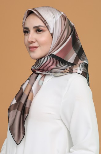 Armine Sport Eşarp 2020-12 Siyah Vizon