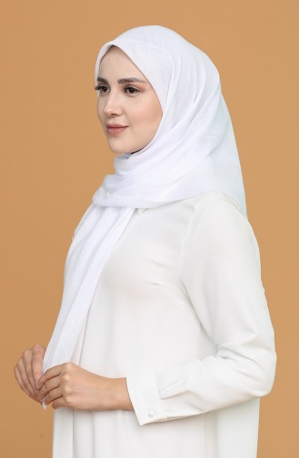 White Hoofddoek 2377-64