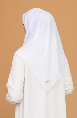 White Hoofddoek 2377-64