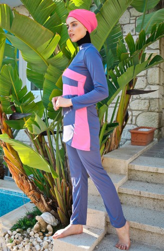 Indigo Hijab Badeanzug 147