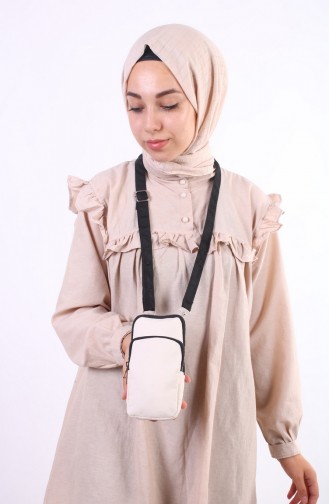 Cream Shoulder Bag 20-02