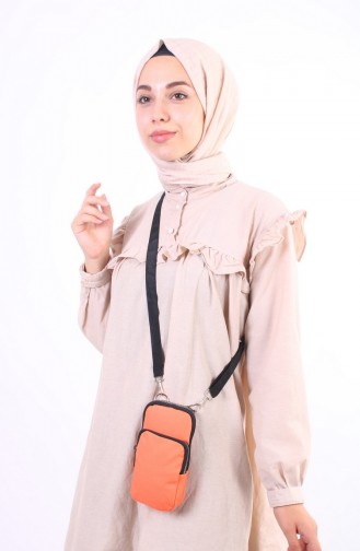 Orange Shoulder Bag 20-03