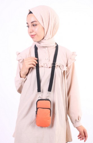 Orange Schultertasche 20-03