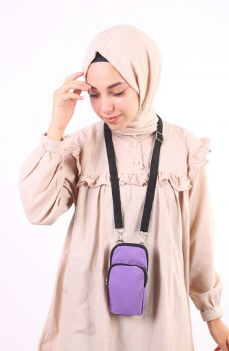 Purple Shoulder Bags 20-06