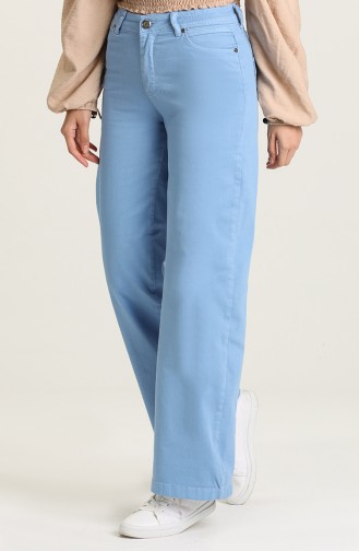 Pantalon Bleu 9100-07