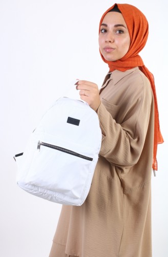 Sac a Dos Blanc 6016-06