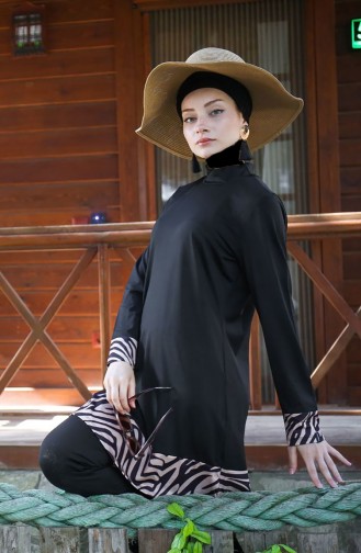Black Swimsuit Hijab 52