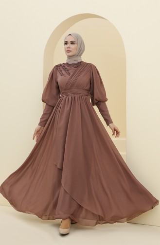Habillé Hijab Vison 52804-04