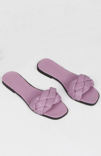 Lilac Summer slippers 010-12