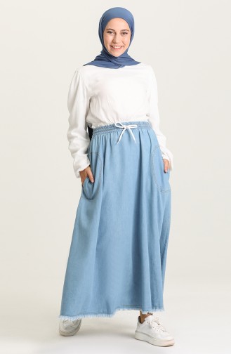 Denim Blue Skirt 71322-02