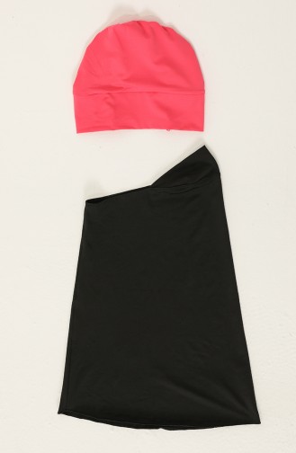 Black Swimsuit Hijab 1850-03