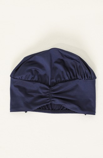 Dunkelblau Hijab Badeanzug 2052-01