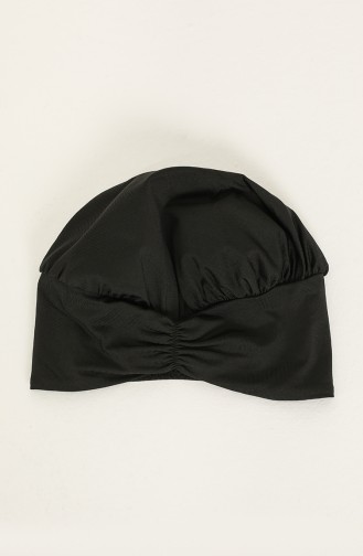 Maillot de Bain Hijab Noir 2052-02