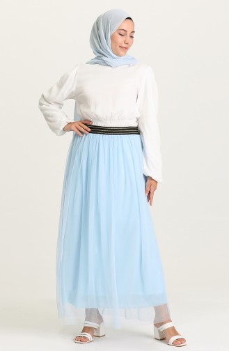 Baby Blue Skirt 0070-01