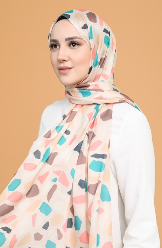 Milk Coffee Shawl 50010-07