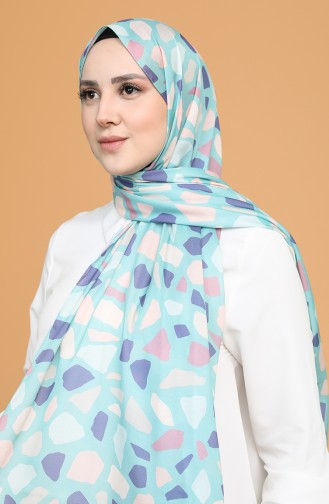 Turquoise Shawl 50010-12