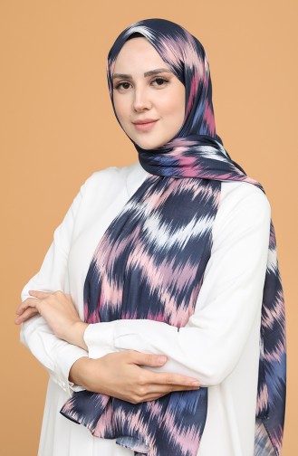 Navy Blue Shawl 50030-16