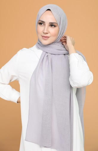 Light Gray Sjaal 90798-20