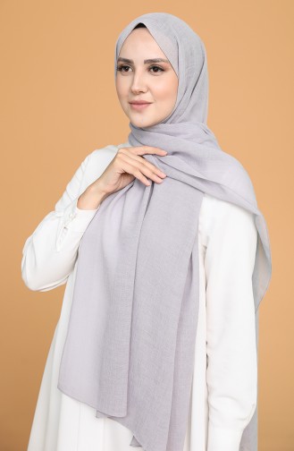 Light Gray Sjaal 90798-20