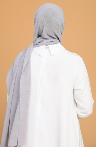 Light Gray Sjaal 90798-20