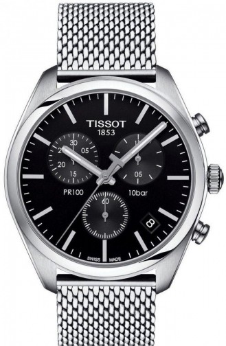 Silver Gray Wrist Watch 101.417.11.051.01