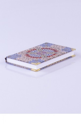 Mottif İstanbul Sınırlı Stok Hediyelik Otantik Dokuma Bordo Ajanda Defter 1620.15