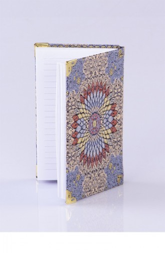 Mottif İstanbul Sınırlı Stok Hediyelik Otantik Dokuma Bordo Ajanda Defter 1620.15