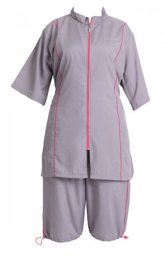 Gray Swimsuit Hijab 212051-04