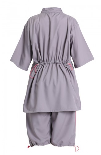 Gray Modest Swimwear 212051-04